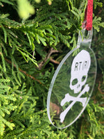 Rad Tech Christmas Ornament, Skull, Crossbones, Ornament