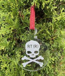 Rad Tech Christmas Ornament, Skull, Crossbones, Ornament