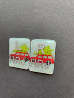 Christmas Xray Markers With 2 or 3 Initials, Tree On Car, National Lampoons