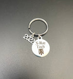 Rad Tech Graduation Gift, 2022, X-ray Tech Keychain, Radiology, X-Ray Tech