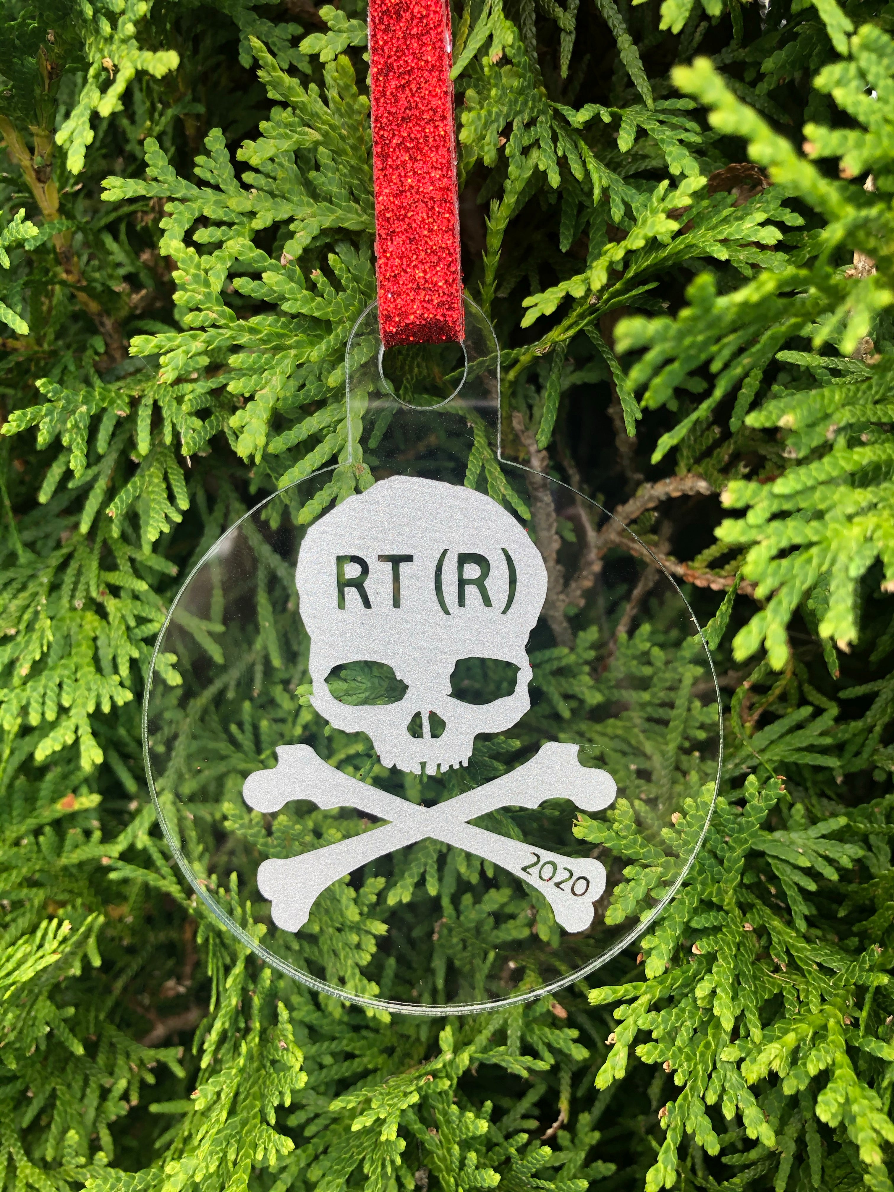 Rad Tech Christmas Ornament, Skull, Crossbones, Ornament