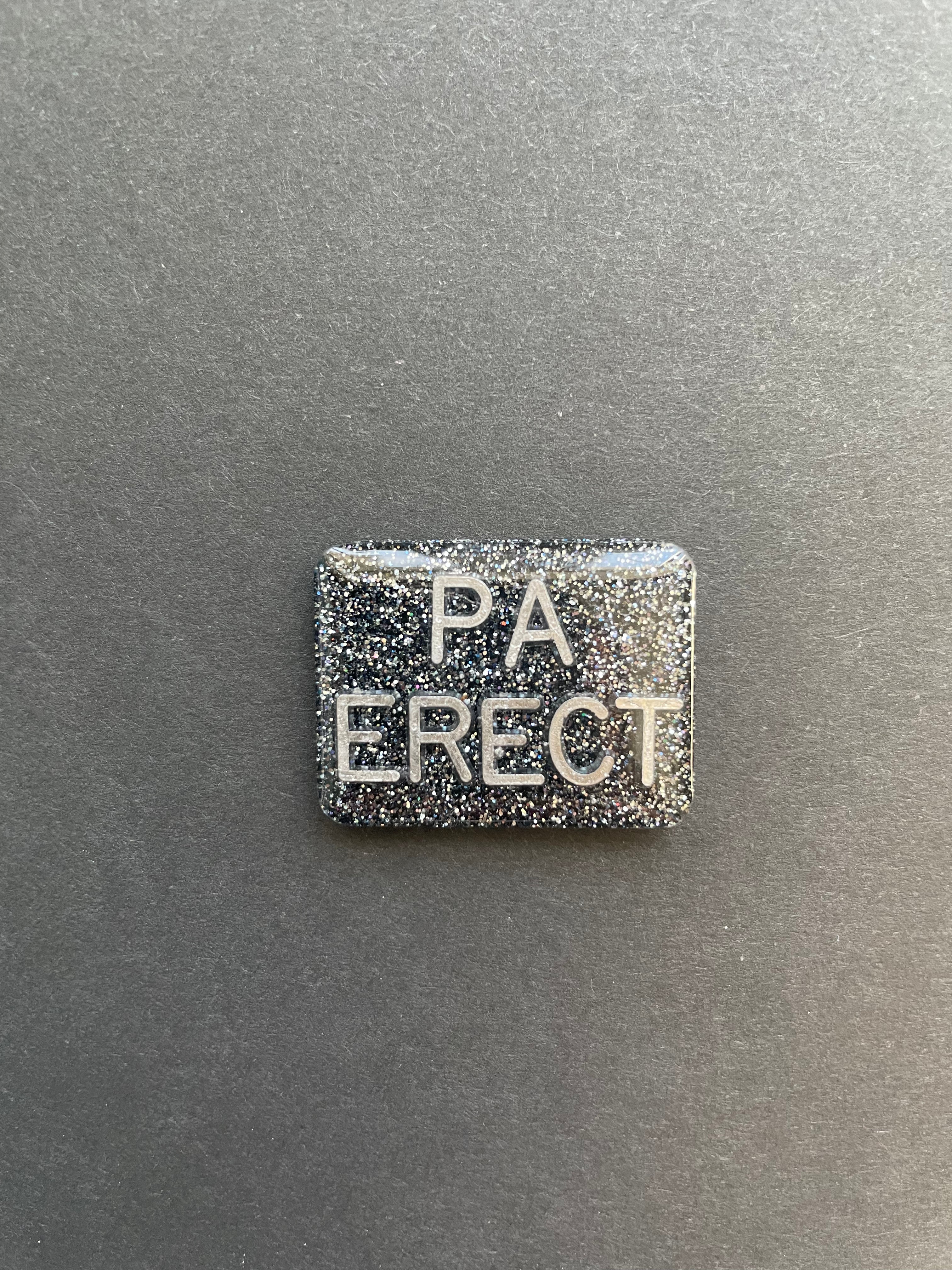 PA ERECT Xray Markers, Rectangle, Glitter, Upright, Arrow