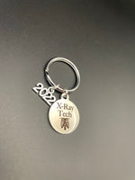 Rad Tech Graduation Gift, 2022, X-ray Tech Keychain, Radiology, X-Ray Tech